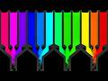 The Amazing 30 Color + 9 Leg Eliminations Marble Race In Algodoo