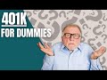 401k for dummies  a beginners guide to 401k plans