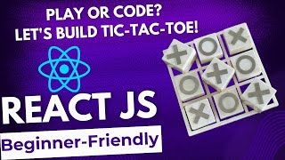 🚀 Tic-Tac-Toe in React & Tailwind – Full Guide!