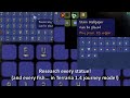 Terraria 1.4 journey mode troublemaker: Difficult to research items... the sequel!