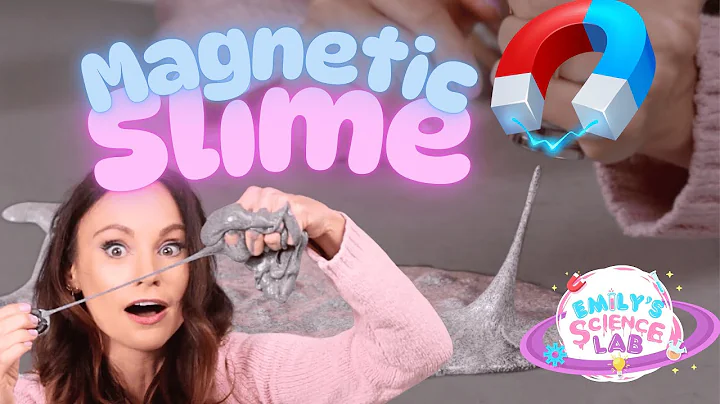 Emily's Science Lab - Space Slime - Magnetic Slime Experiment