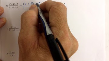 Part 1 of 2 (Problems 4 - 7) Simplifying Rational Expressions Notes