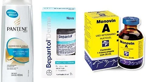 Como usar Monovin e Bepantol no shampoo?