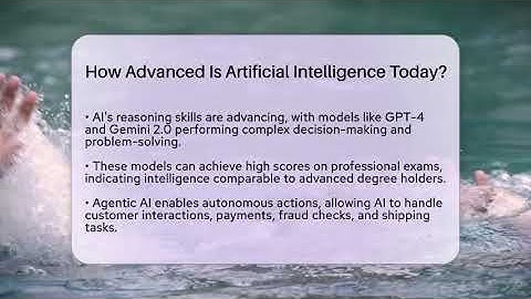 How Advanced Is Artificial Intelligence Today? - The SciFi Reel