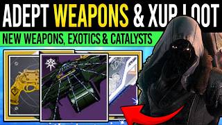 Destiny 2: RARE ADEPT WEAPONS &amp; JUICY CATALYSTS! Xur Inventory, Exotics &amp; Rolls (17th April)