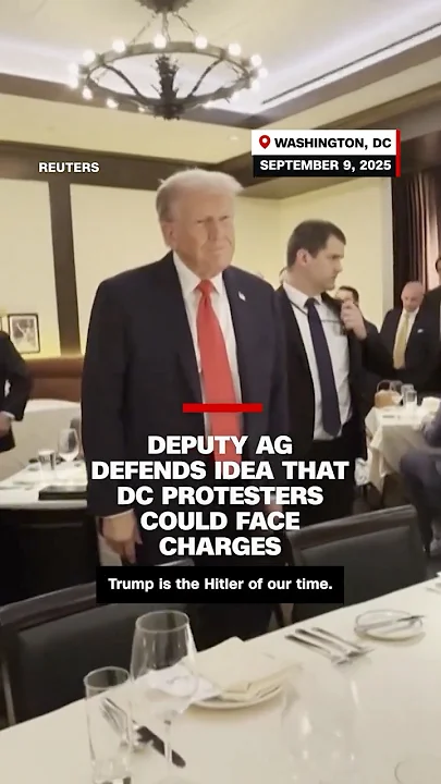 Deputy AG defends Trump’s idea of prosecuting DC protesters