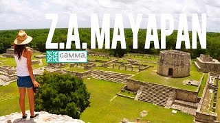 Mayan ruins in Mayapan, in the Yucatan Peninsula, Mexico