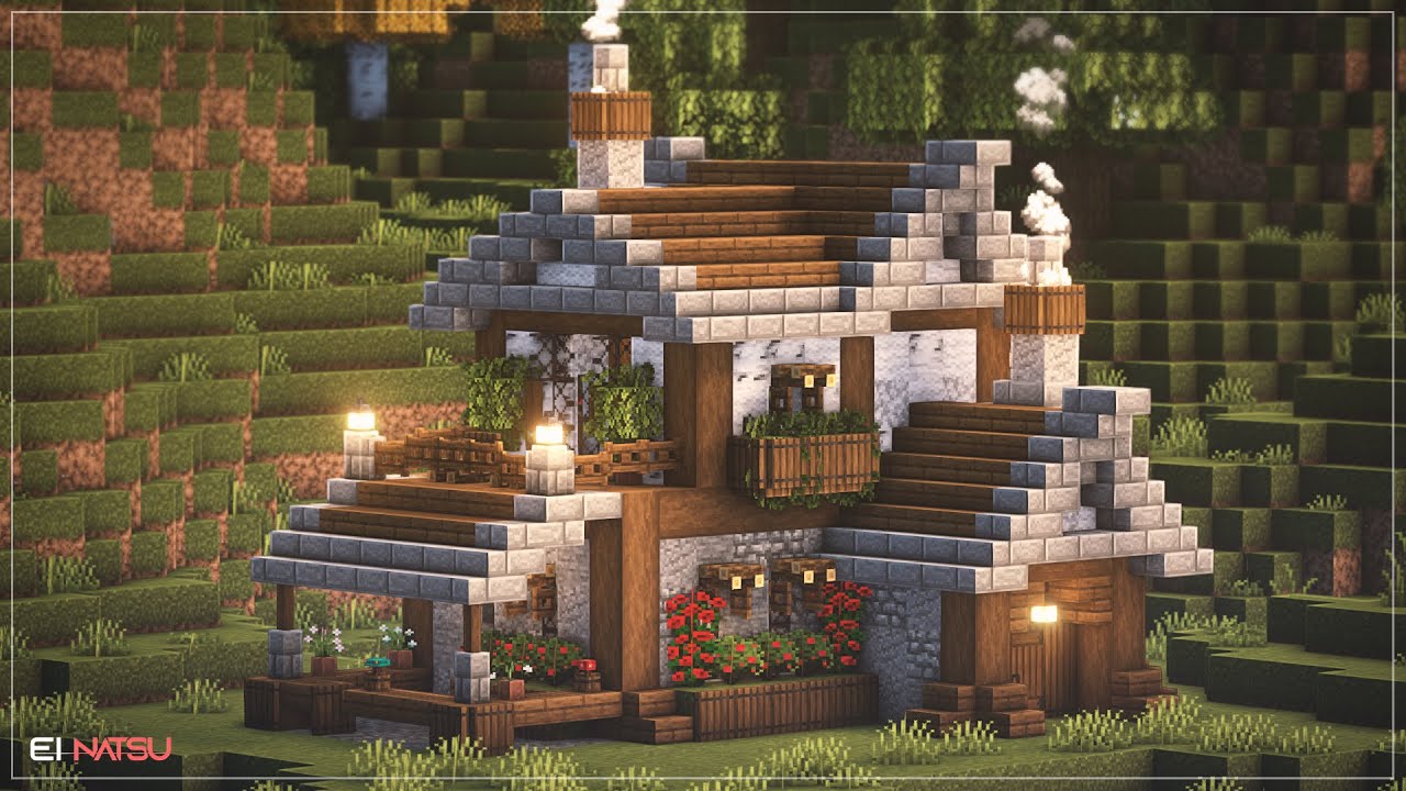 ⚒️ Minecraft Tutorial  Casa Inicial (Para Survival) 🏡 