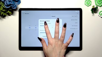 HONOR Pad X8a – How to Set Up Alarm Clock