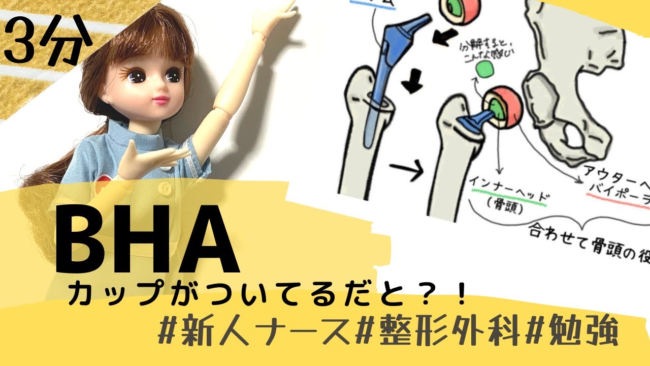【BHAの豆知識！？】3分で疑問が解決☆＃整形外科＃看護師＃勉強＃新人看護師