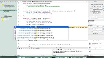 06 Core Data - Edit Expense - Expenses App - Single Entity