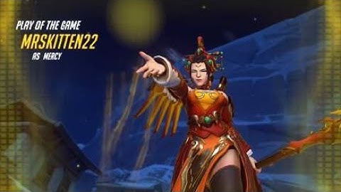 Mercy POTG in competitive capture the flag!!!!