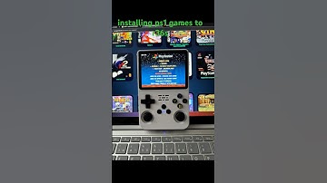 Installing ps1 games to r36s #ps1 #retrogaming #gaming #nostalgia #r36s #retrohandheld