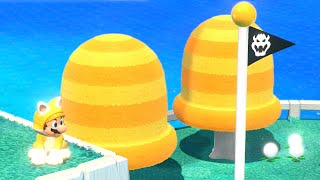 Super Mario 3D World - World 1 (100% Green Stars and Stamps)