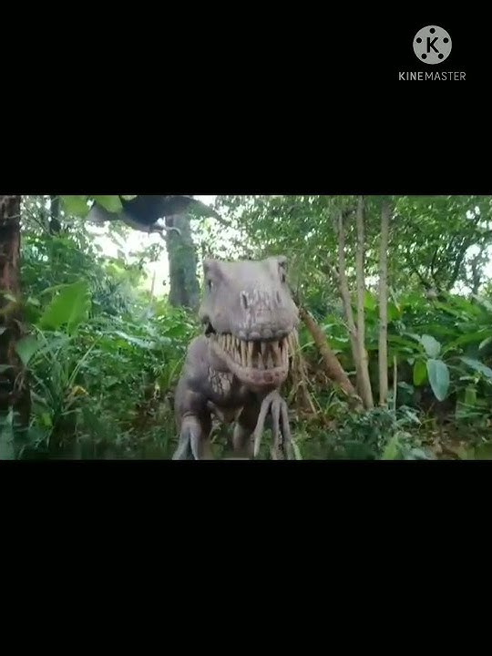 Di kejar Dinosaurus #Dinosaurus #T-Rex #TMII