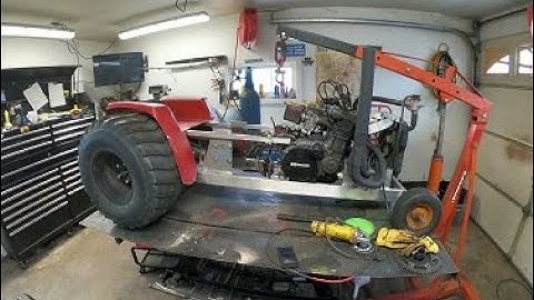 How to build a modified pulling tractor part 2