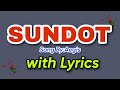 SUNDOT|With Lyrics|Song By:Aegis