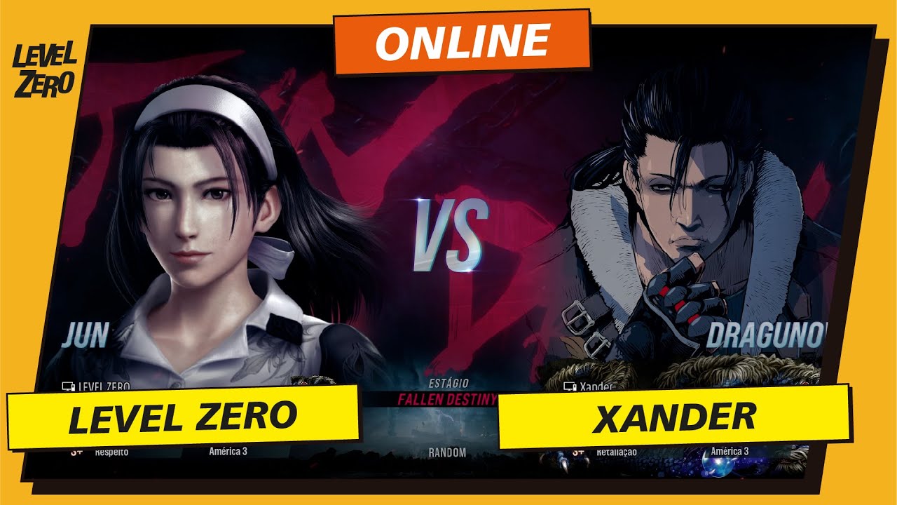 TEKKEN 8 - LEVEL ZERO ( Jun ) VS ( Dragunov ) XANDER - ONLINE VERSUS ...