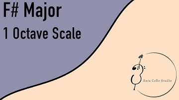 1 Octave Scales: F# Major
