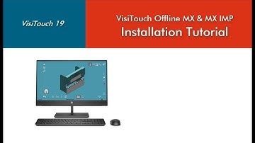 Video-Tutorial Install VisiTouch Offline MX 3D