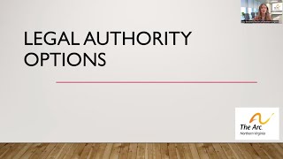 Legal Authority and the Basics of Supported Decision Making
