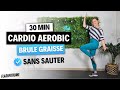 30 min  cardio aerobic brle graisse  brler le gras sans sauter  marine biren  flashfithome