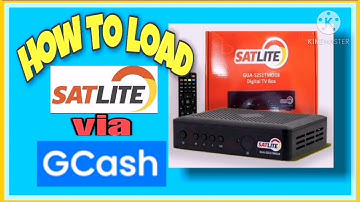 How to load SATLITE Prepaid Box via GCASH  #satlite #cignalTV #gcash #prepaidbox #loading