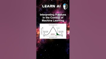 Interpreting P-Values in the Context of Machine Learning #ai #artificialintelligence #Interpreting