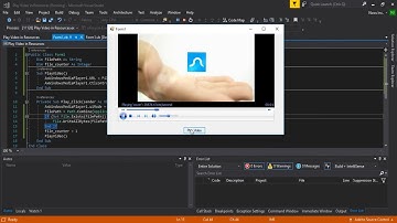 Play Video in Resources VB.NET