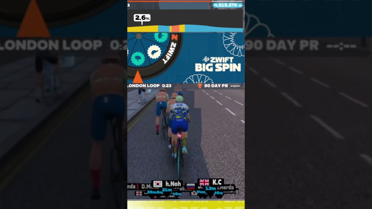 Zwift BigSpin 5th spin what do i get ?! 