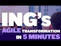 Ings agile transformation in 5 minutes