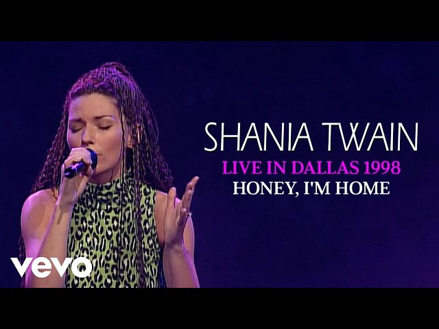 Shania Twain - Honey, I'm Home (Live In Dallas / 1998) (Official Music Video) class=