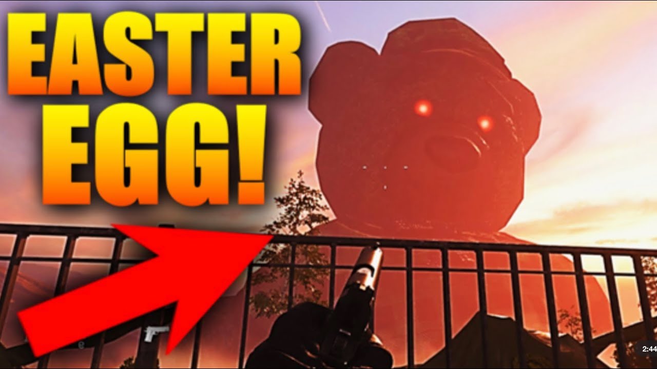 *GODZILLA* teddy bear Easter egg in Call Of Duty MW! 🤯