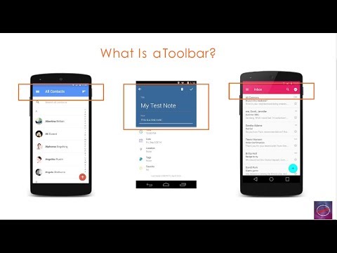 How to use Toolbar in android Part 1 - Android Material Design || Toolbar as ActionBar hqdefault