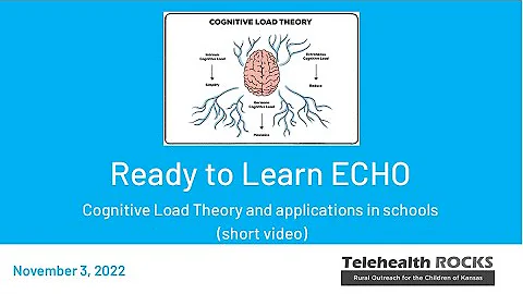 Ready to Learn: Cognitive load theory