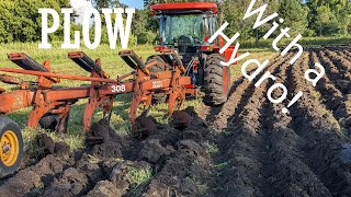 4-bottom plowing with a Kubota 60HP Hydro-static Transmission (MX Series)