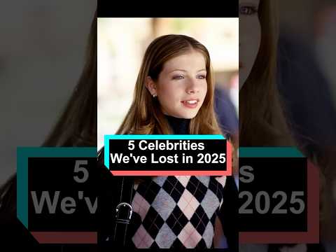 The 5 celebrities we’ve lost in 2025. The last one is the most heartbreaking.#rip #davidlynch