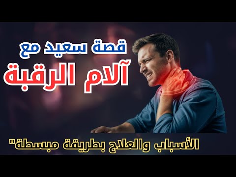 الام الرقبة قصة سعيد مع آلام الرقبة الأسباب والعلاج بطريقة مبسطة