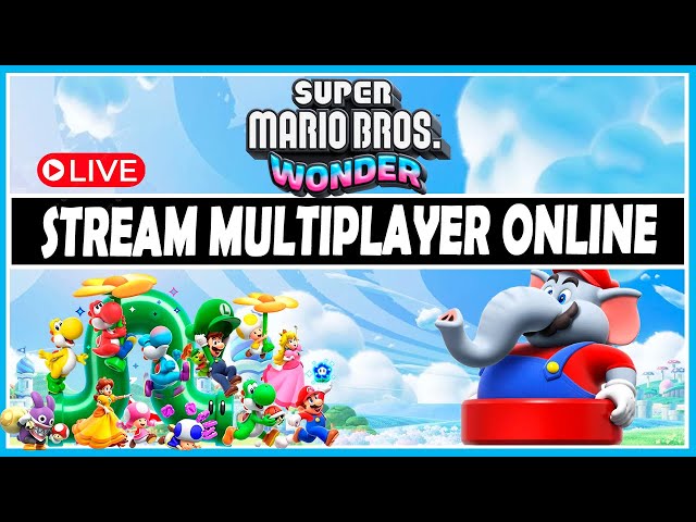 Cómo funciona el multijugador de Super Mario Bros Wonder online y local