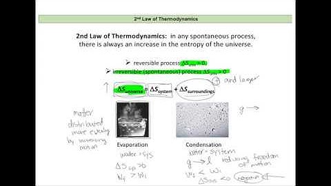 Chem 163 Lecture 16.3 2nd Law Thermodynamics