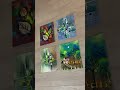 Quick 4 Art Ideas💡 Relaxing Mood For Contemporary Abstract Painting In Acrylics