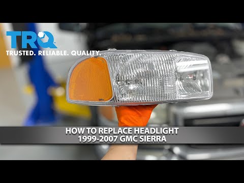 How to Replace Headlight 1999-2007 GMC Sierra