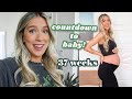 BIG BIRTH NEWS (countdown is ON!) + a little lupus flare | leighannvlogs