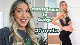 BIG BIRTH NEWS (countdown is ON!) + a little lupus flare | leighannvlogs