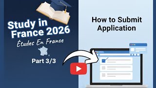 How to select Programs & submit Application on Études En France Portal | Complete Guide 2026