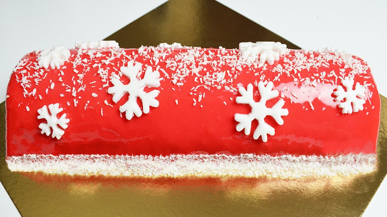 ❅ Recette de Bûche de Noël aux Fruits Rouges et à la Vanille