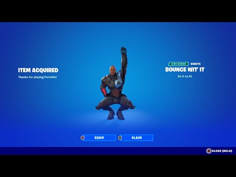 How To Get Bounce with It Emote FREE in Fortnite! (Unlocked Bounce with It Emote) IShowspeed Dance