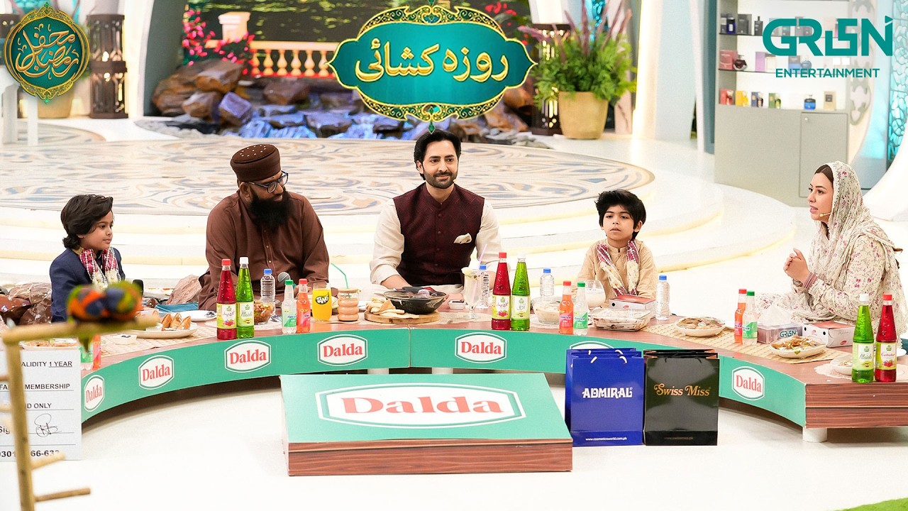 Mehfil e Ramzan ( Day 12 ) - Roza Kushai - Danish Taimoor & Rabia Anum - Green TV