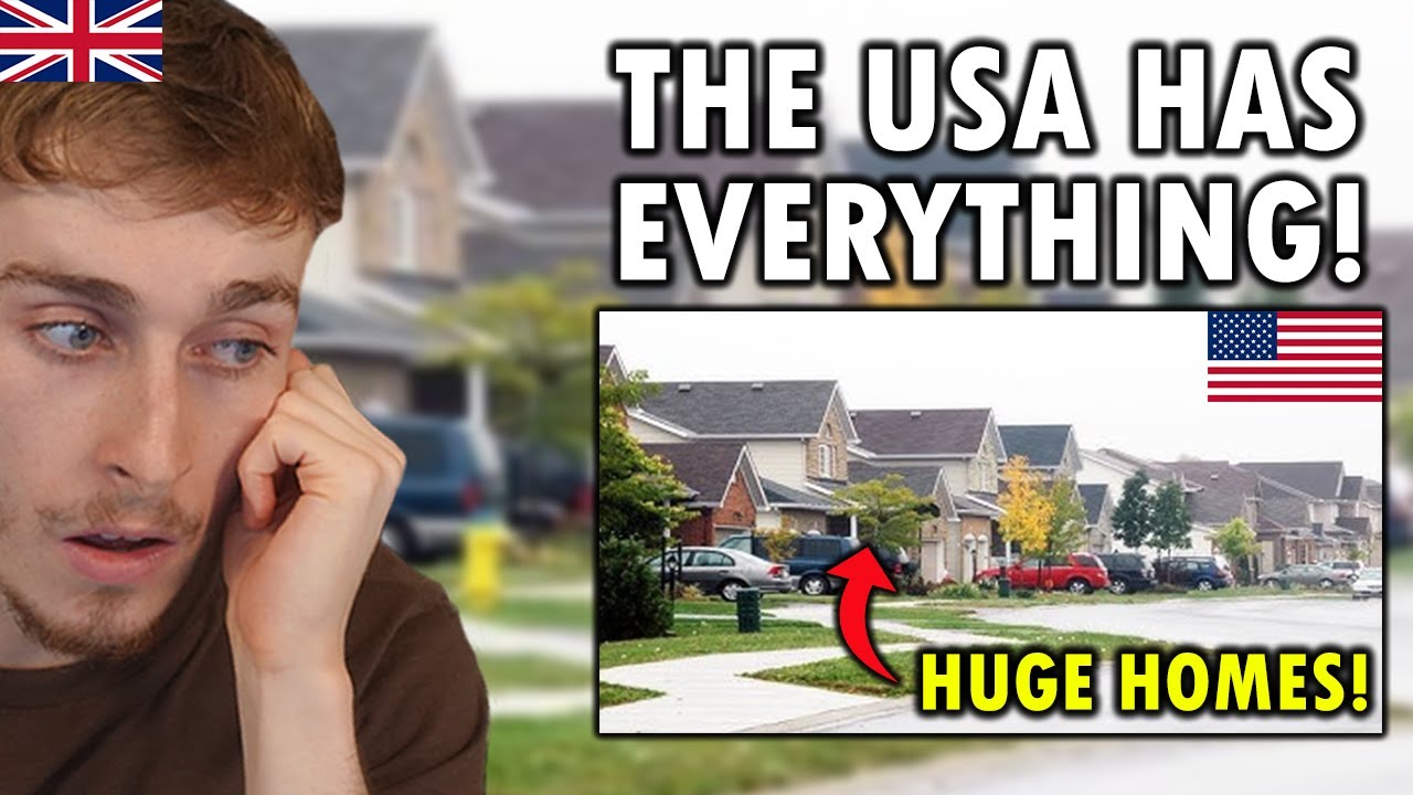 Brit Reacts to Reasons Why I Love Living In AMERICA! - YouTube