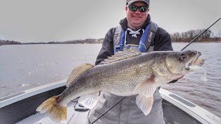 Secret Tactics to Catch More Walleye This Spring | River Fishing Soft Plastics screenshot 2